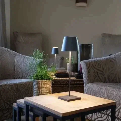 Luxalight Lampe de table sans fil – Éclairage LED de luxe pour décoration moderne