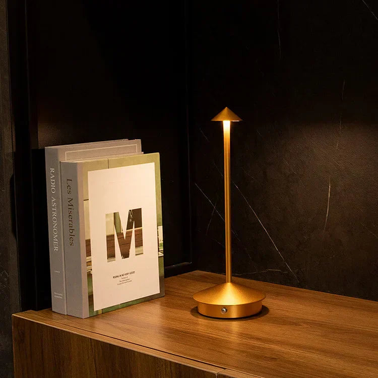 Floroux - Élégante et Portable Lampe de Table Sans Fil avec Luminosité Réglable