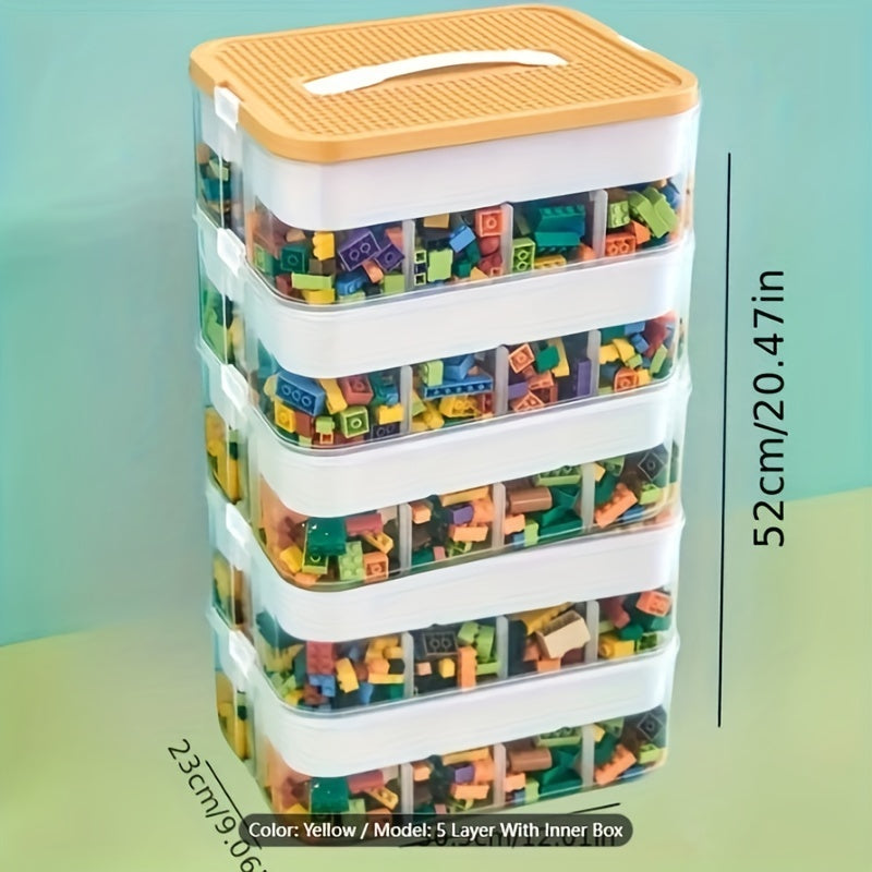 Floroux - Organisateur empilable pour jouets et petites pièces