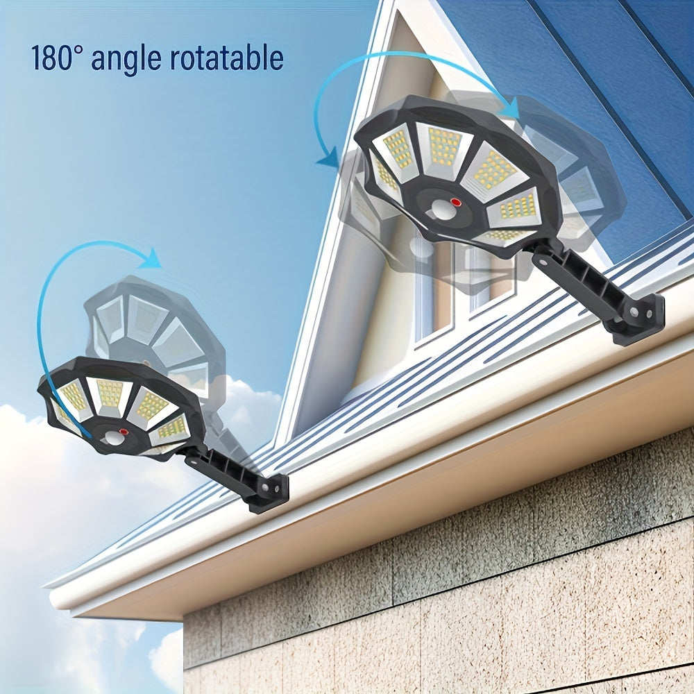 SolarGlow Pro – Lampe de rue LED avec capteur de mouvement