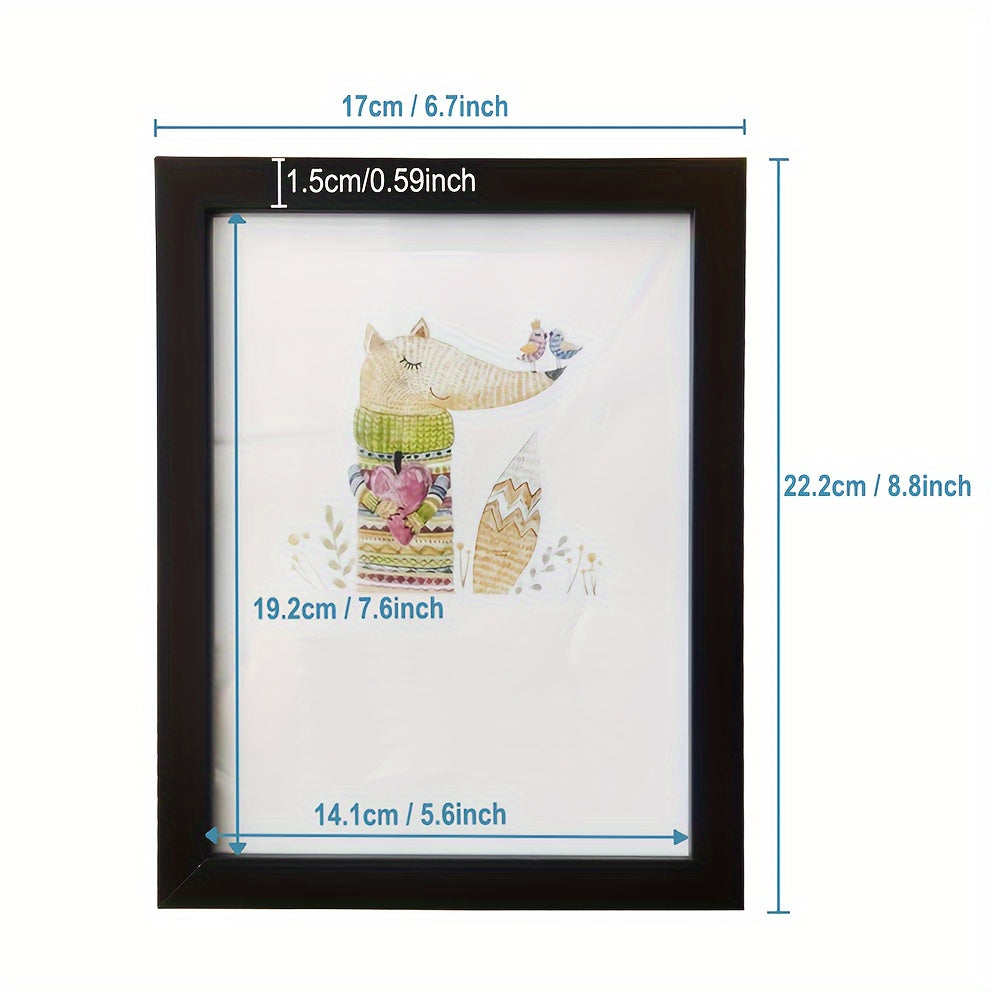 TimelessWood – Cadre Photo en Bois Classique pour Souvenirs