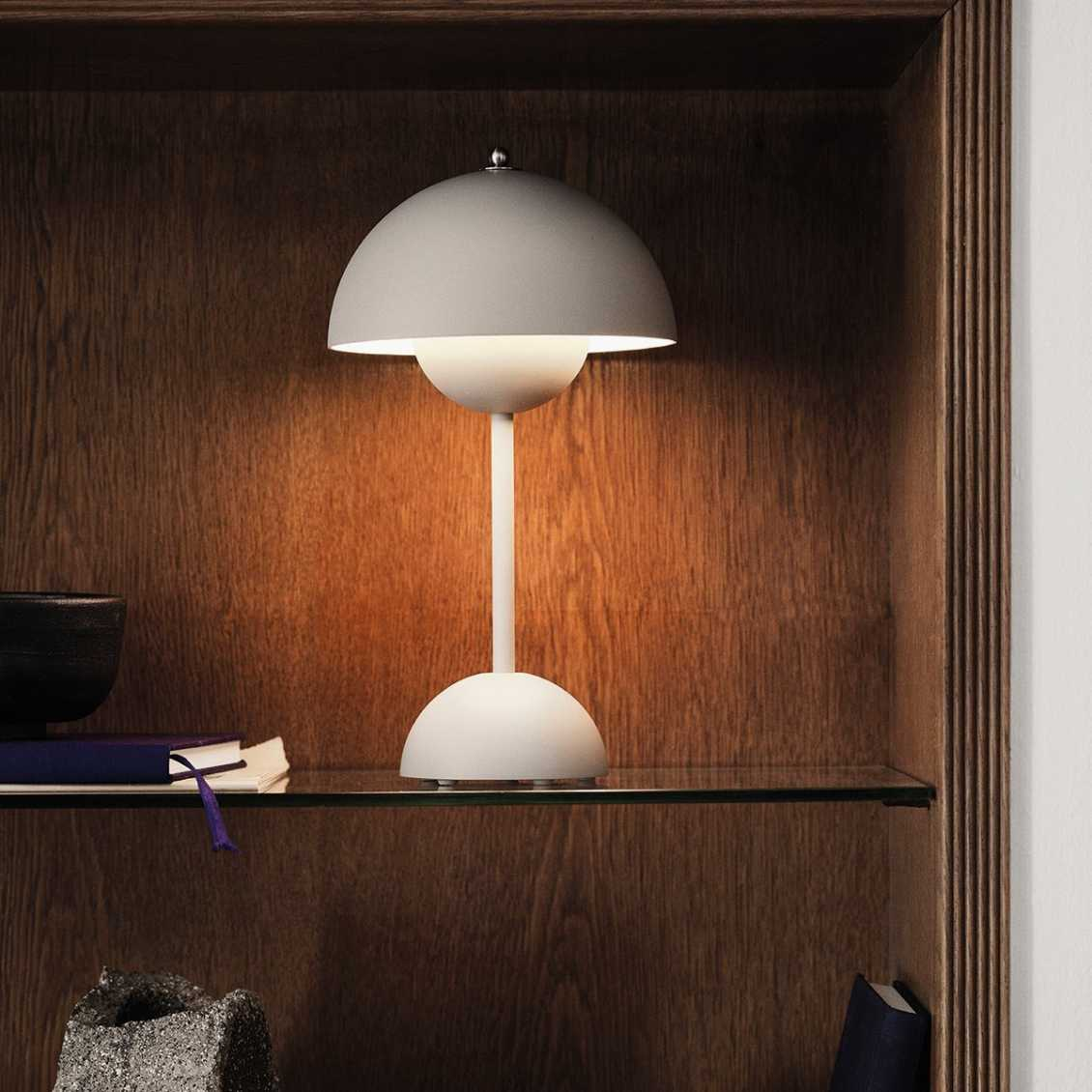 Floroux lampe de table LED | Sans fil | Lumière d'ambiance | Éclairage d'ambiance pour la maison