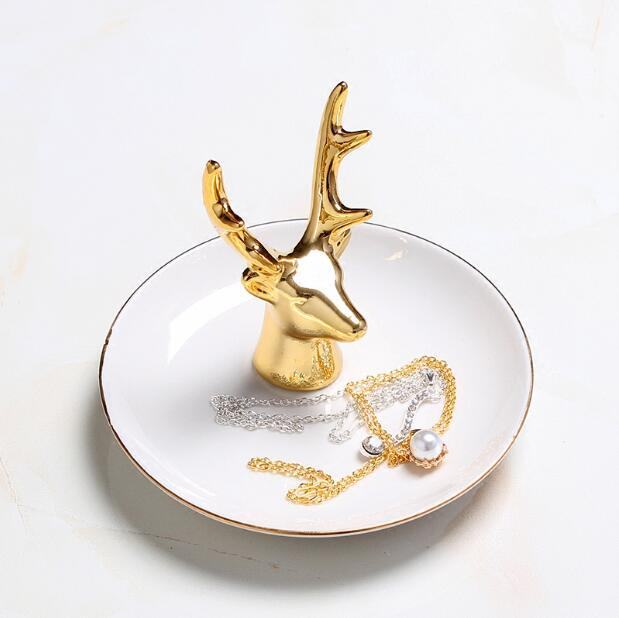 Floroux Figure Figure Élégance Bol à Bijoux