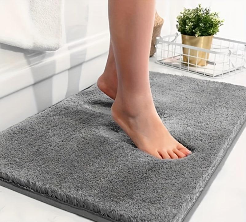 Floroux - Tapis de bain doux, épais et très absorbant
