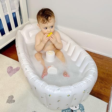 BabyBath Pro - Portable et Gonflable Pour Une Expérience Ultime de Bain pour Bébé