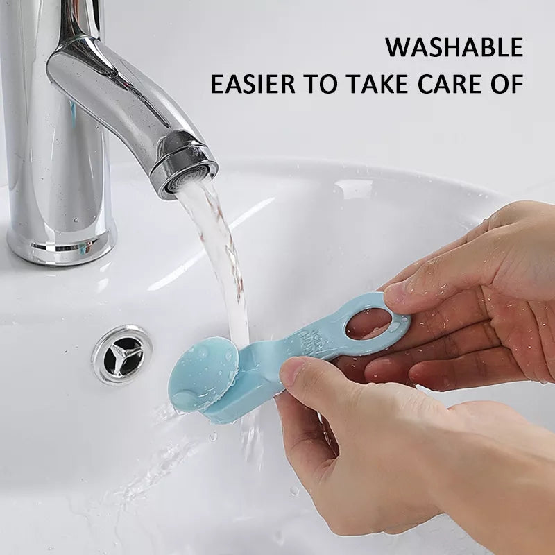 Poignées de levage du couvercle de siège de toilette en silicone
