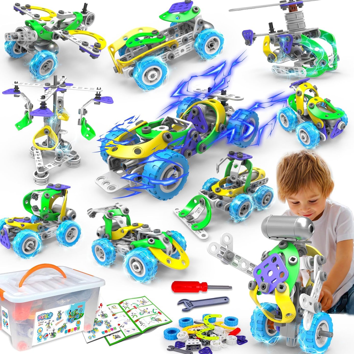 Kit de construction pour enfants - Le jouet ultime pour les jeunes bâtisseurs