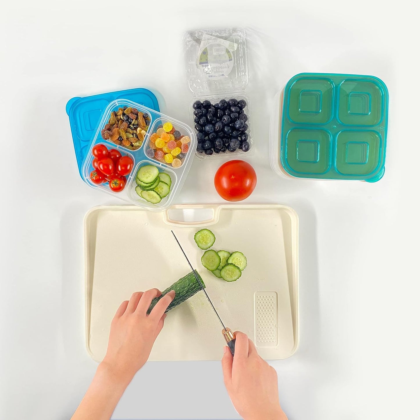 EcoMeal - Ensemble de Boîtes Bento Réutilisables 6 Pièces