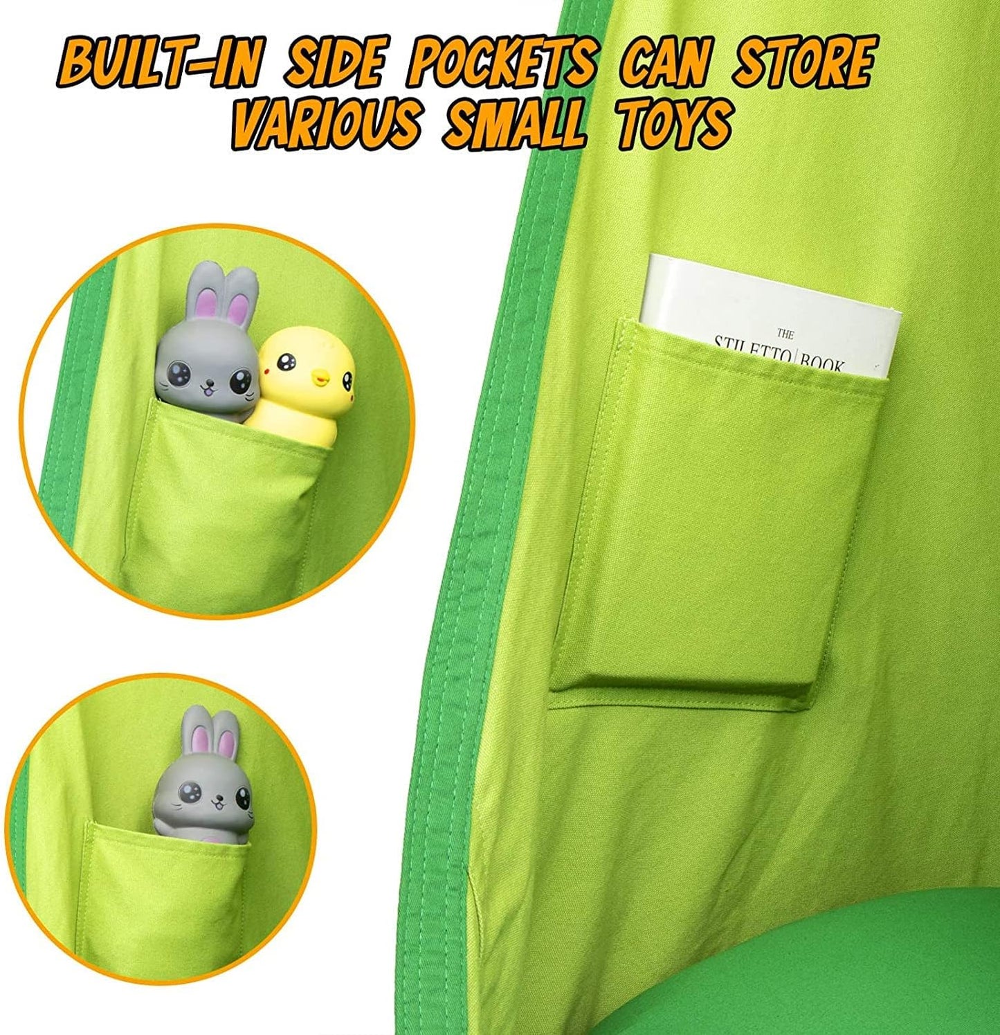 HangingJoy Hamac pour Enfant - Créez un Paradis de Jeu de Détente