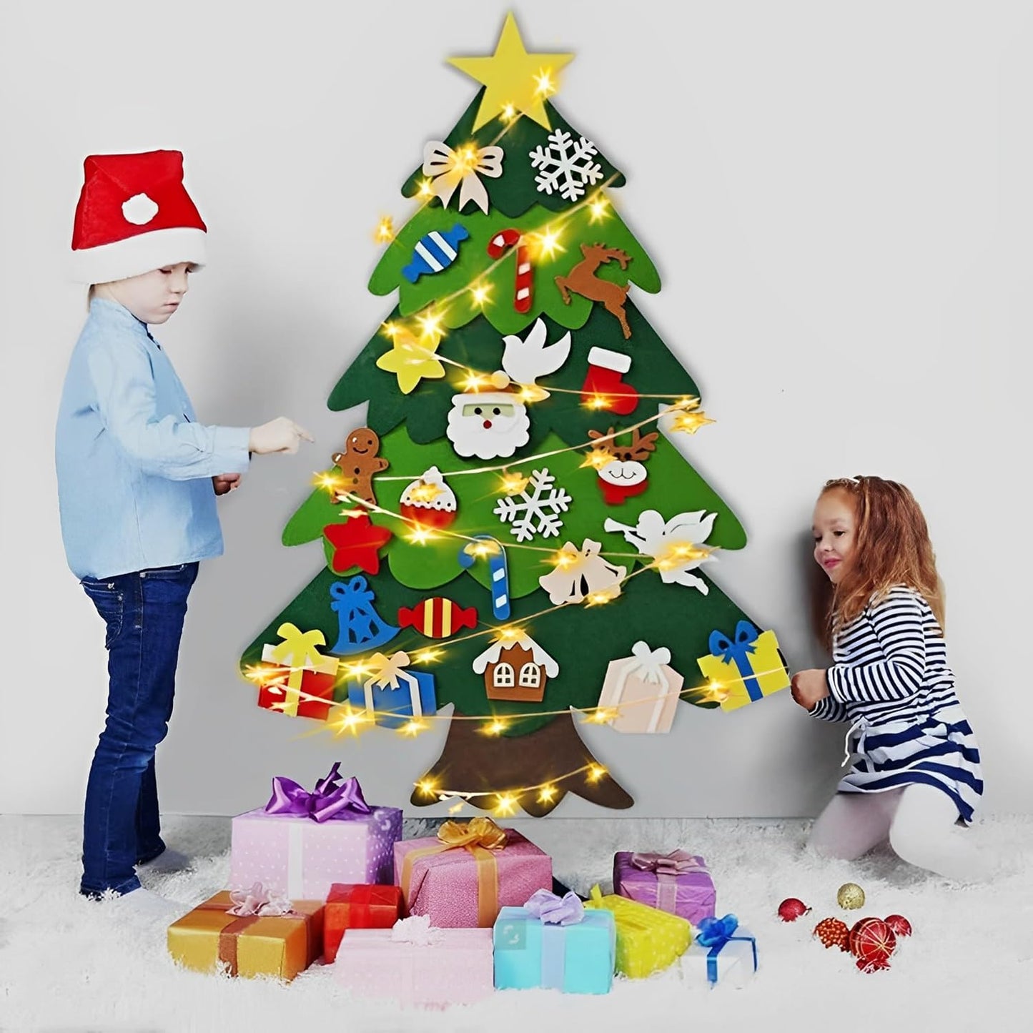Arbre de Noël pour enfants | Laissez les enfants décorer leur propre arbre de Noël