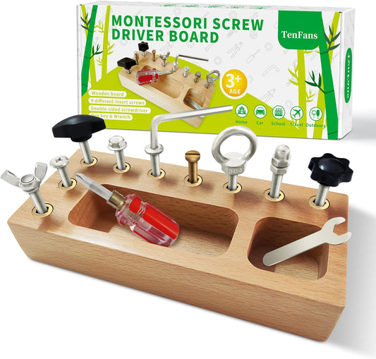 Tableau de jeu occupé - Tableau de jeu éducatif Montessori pour enfants créatifs