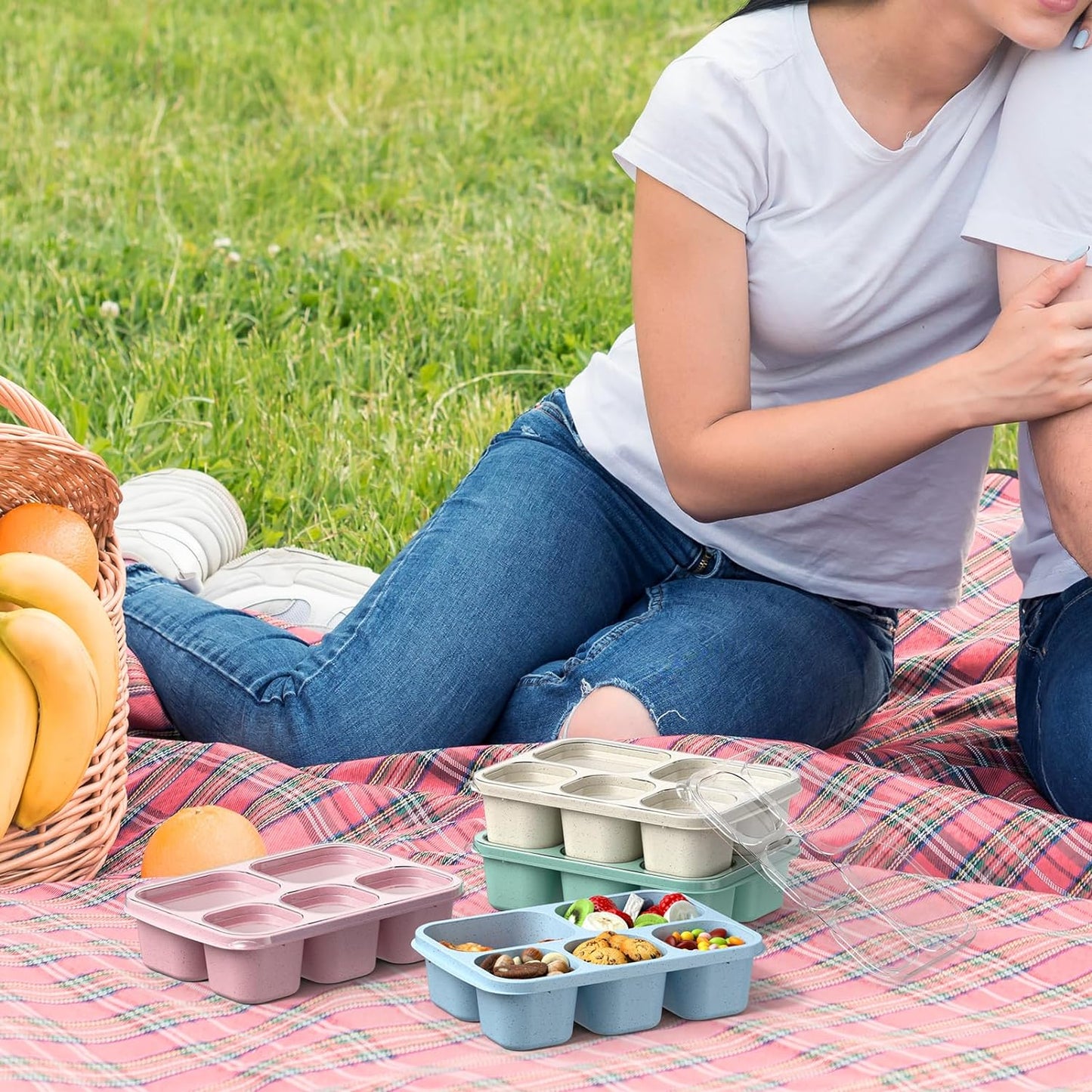 BentoBox - Ensemble de Conteneurs de Repas Élégants 4 pièces
