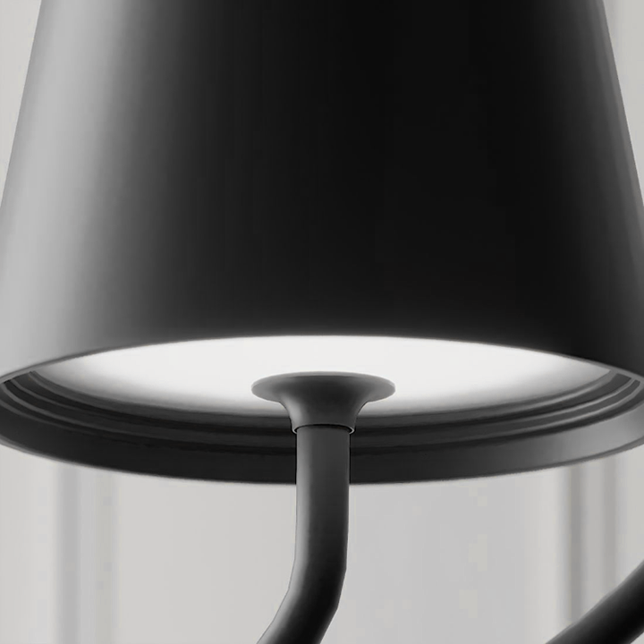 Floroux Moderne Suspension | Design Minimaliste | Éclairage de Plafond Élégant pour Salon & Salle à Manger