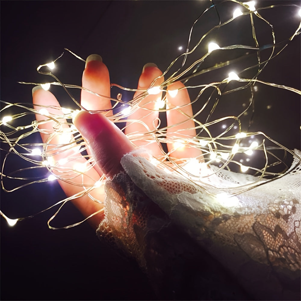 TwinkleWire - Guirlande lumineuse LED USB en fil de cuivre