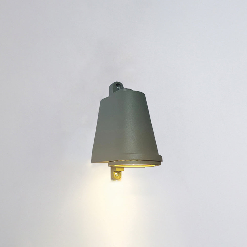 Floroux Lampe Murale Extérieure en Métal en Forme de Cloche