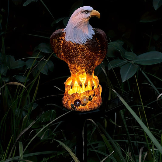 SolarGlow Eagle - Lampe solaire élégante pour l'éclairage de jardin