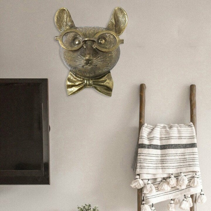Animal Head Wall Decoration Floroux | Handmade | Unique Home Decor | Nature-Inspired Appearance