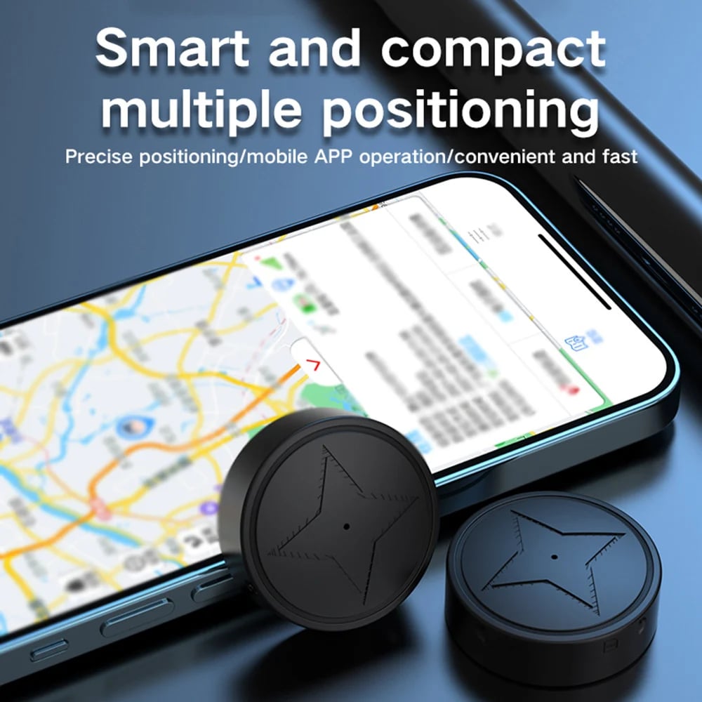Traceur GPS magnétique pour voitures - Traceur de véhicule en temps réel avec réduction du bruit et longue durée de vie de la batterie, idéal pour la gestion de flotte et les solutions antivol