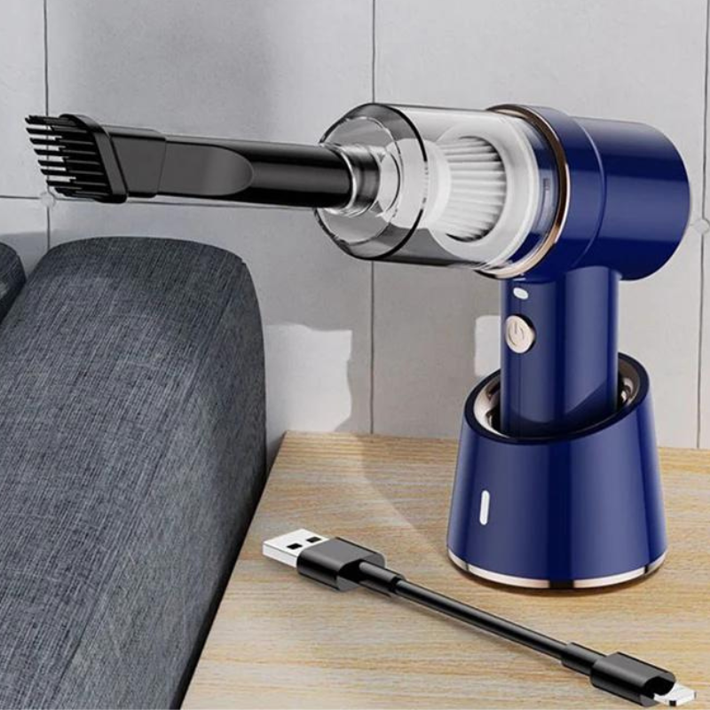 TurboClean | Aspirateur de voiture sans fil puissant 2-en-1