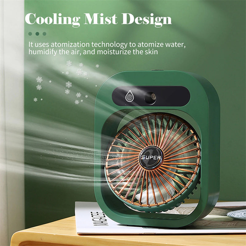 AquaFlow™ - un ventilateur de climatiseur portable à brume