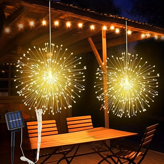 SolarGlow Light – Lampe de jardin LED solaire élégante 90 LEDs