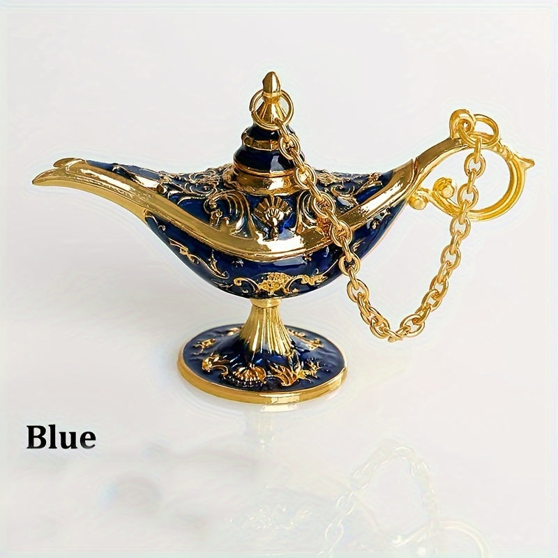 AladdinWish Lamp – Vintage Éclairage à Huile en Métal
