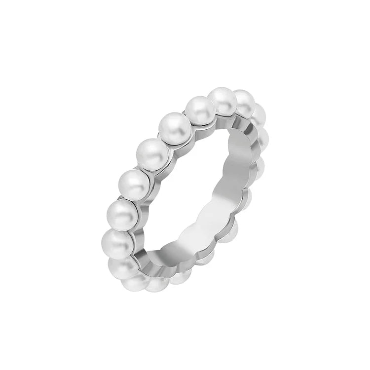 Amaris Bague de Perle Raffinée – Un Bijou Intemporel
