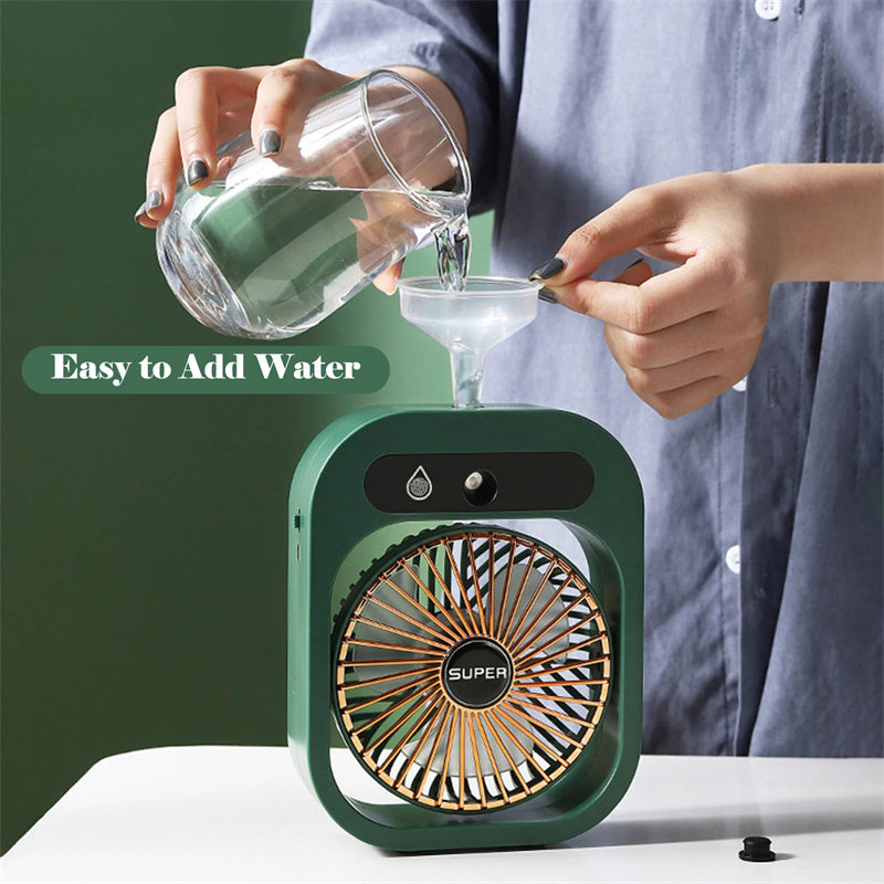 AquaFlow™ - un ventilateur de climatiseur portable à brume