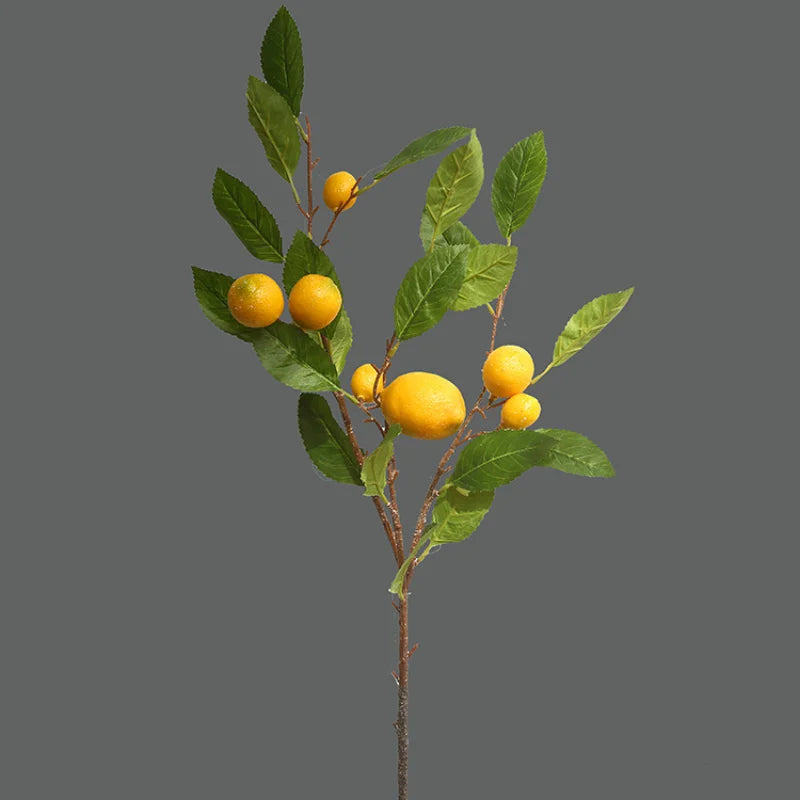 Floroux - Fleur artificielle de citron frais