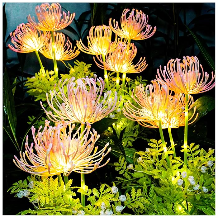 Floroux | Lumière extérieure LED magique avec des motifs floraux