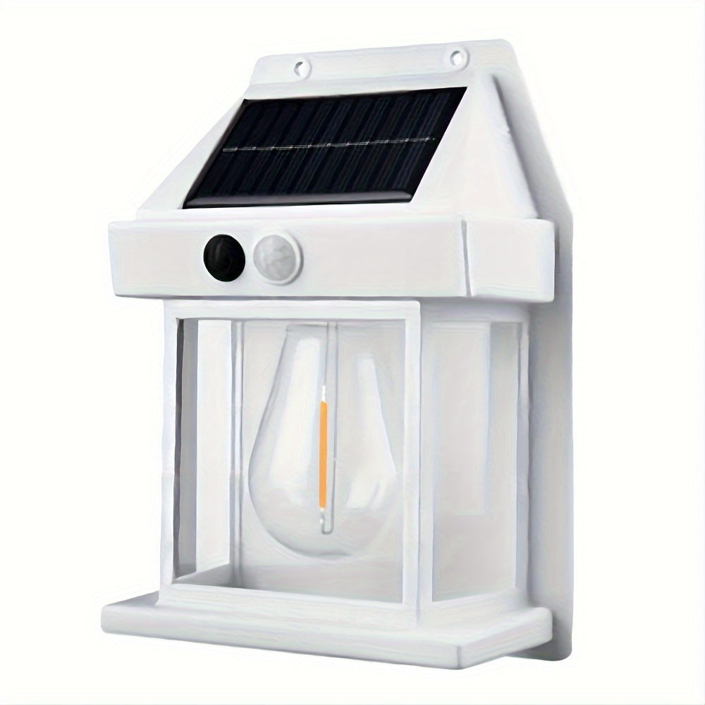 SolarGlow Applique Murale - Énergie Solaire Détecteur de Mouvement LED