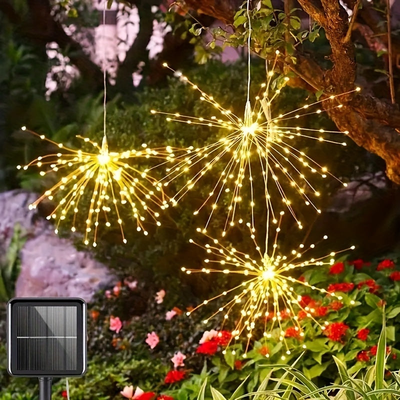 SolarGlow Light – Lampe de jardin LED solaire élégante 90 LEDs