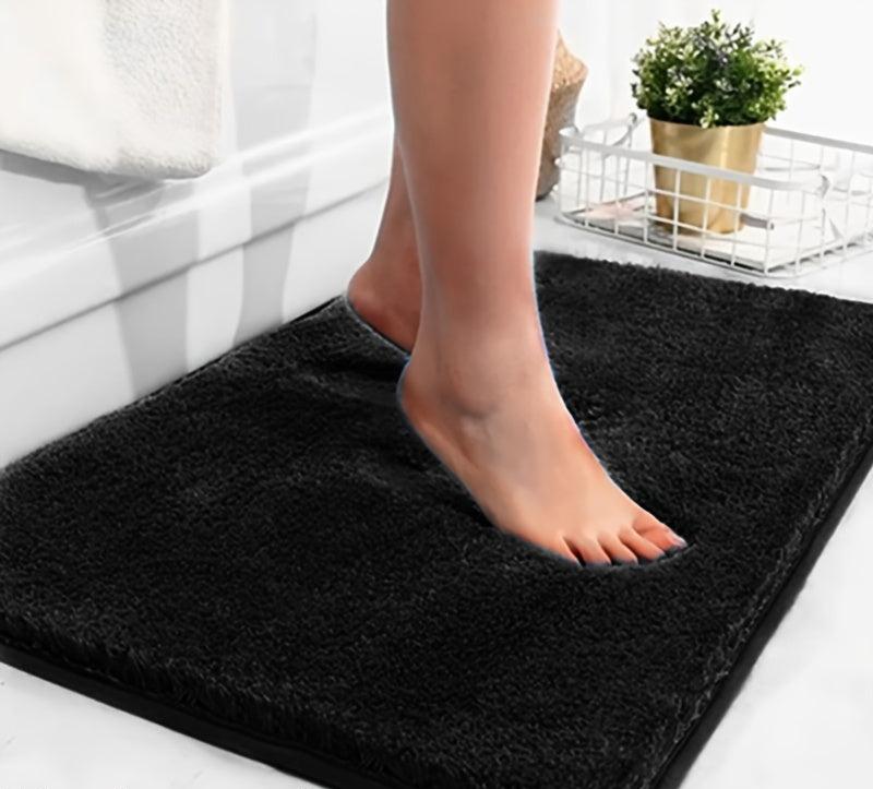 Floroux - Tapis de bain doux, épais et très absorbant