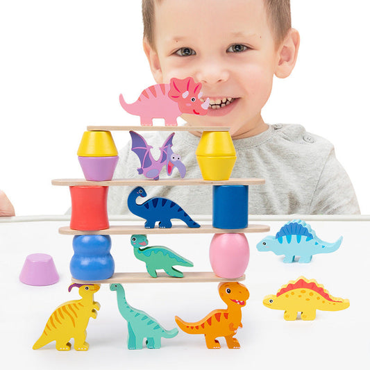 DinoStack Jeu – Jeu de Pile créatif pour Enfants