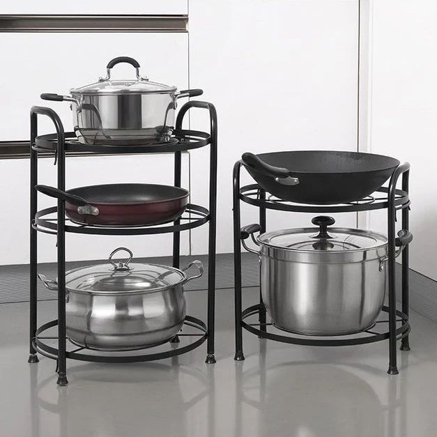 Organisateur de cuisine créatif à trois couches