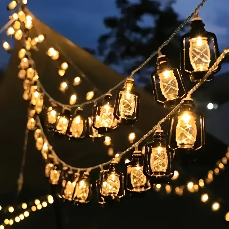 HolidayGlow - Rétro LED Guirlande Lumineuse