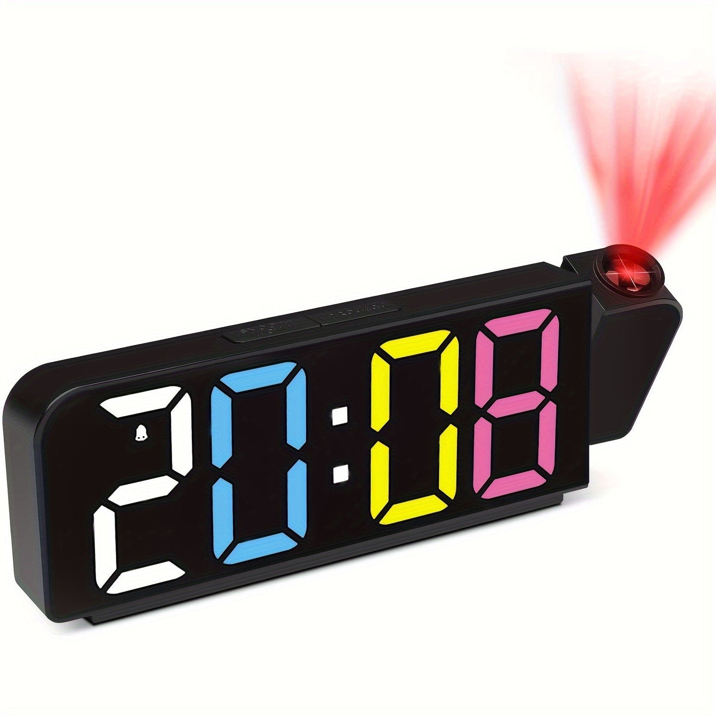 TimeView – Réveil Numérique Moderne avec Projection