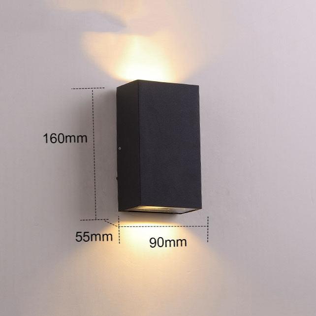 Floroux - Applique LED étanche pour l'extérieur