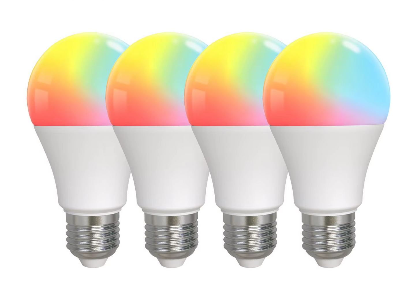 Ampoule LED RGB Tuya Smart 9W E27 - WiFi réglable, dimmable, contrôle via les applications SmartLife Google Alexa