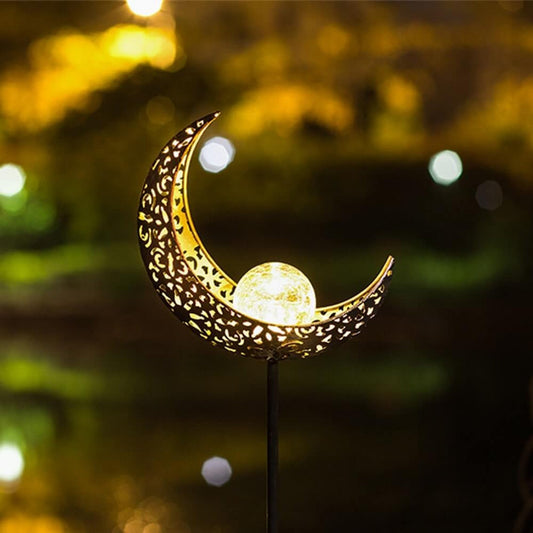 Floroux Solar LED Lantern | Éclairage de jardin résistant aux intempéries pour terrasse et balcon | Lampe extérieure à énergie solaire