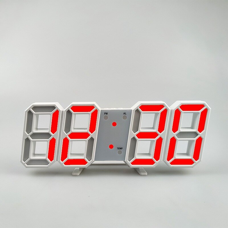 Horloge murale numérique LED avec des fonctions modernes