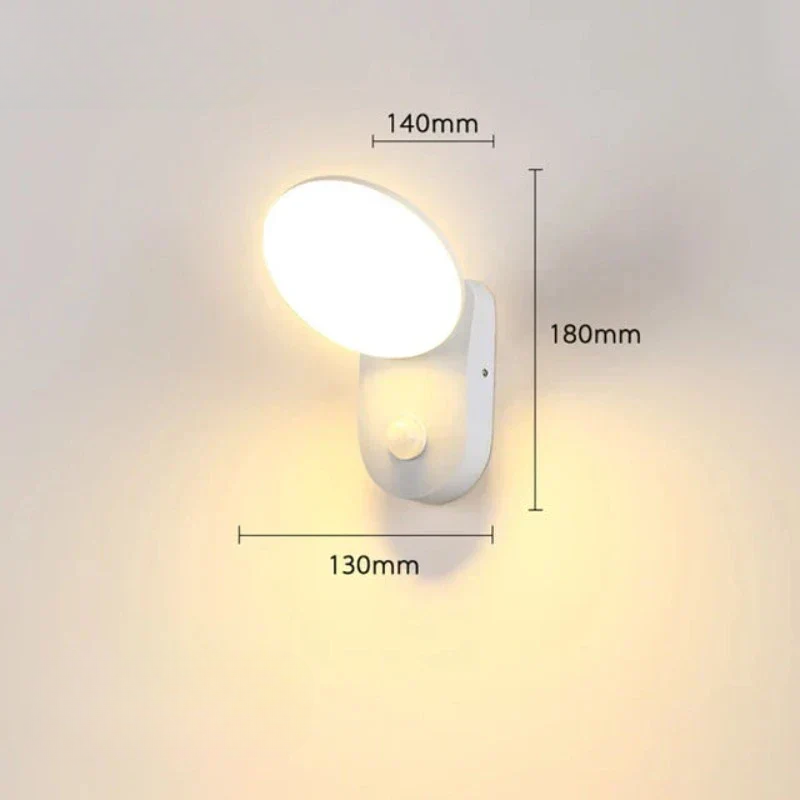 Motionsafe Applique - Lampe Extérieure Luxe avec Détecteur de Mouvement pour la Sécurité