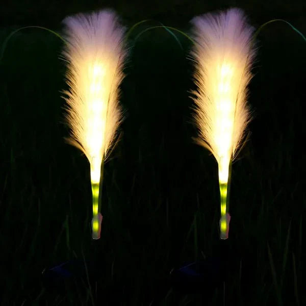 Éclairage de jardin en rotin décoratif - SunReed