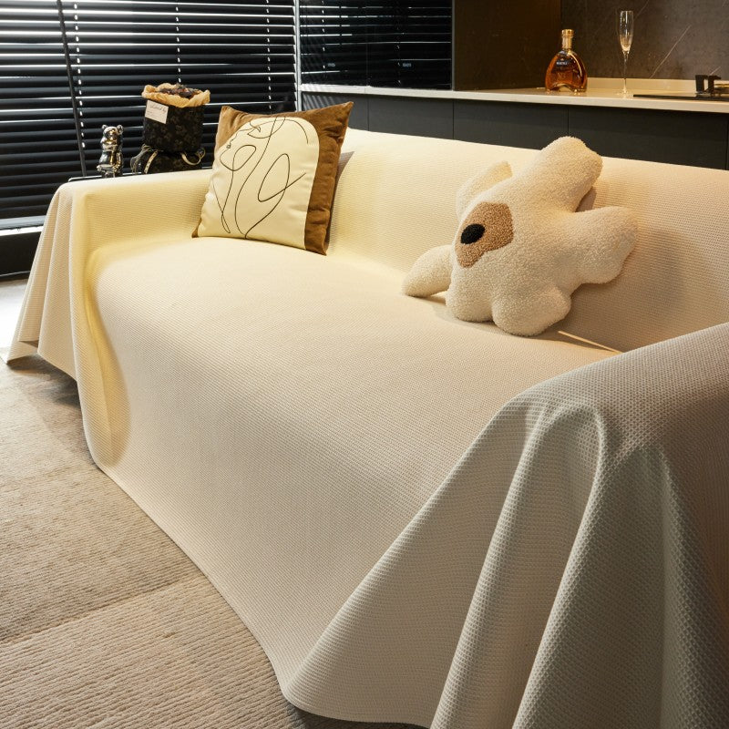 Tissu en motif gaufré Imperméable Jeté de canapé/canapé antidérapant