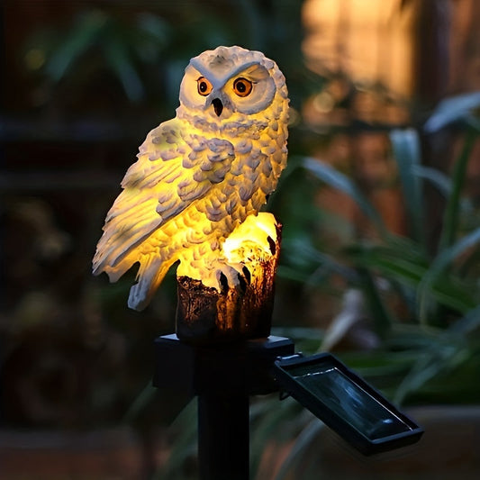 SolarOwl - Lampe de jardin LED moderne avec design unique