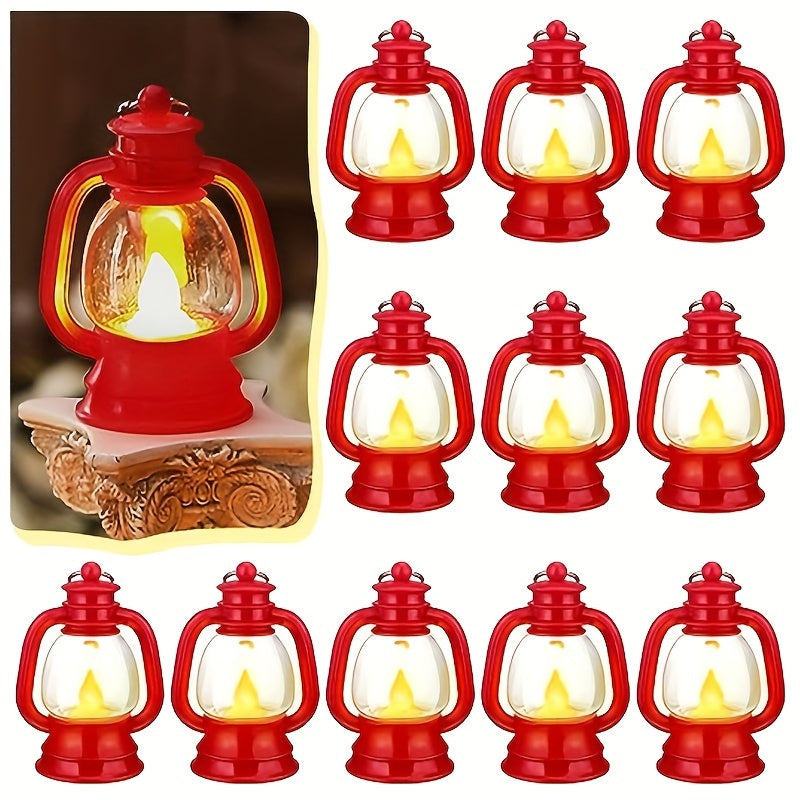 Mini lanternes LED rétro – Éclairage d'ambiance pour les fêtes