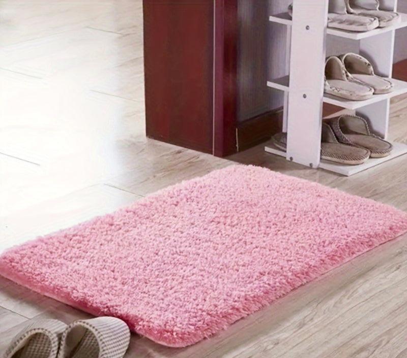 Floroux - Tapis de bain doux, épais et très absorbant