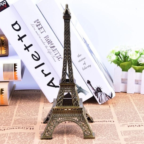 1Pc Décor de Serviette Rétro Paris Tour Eiffel