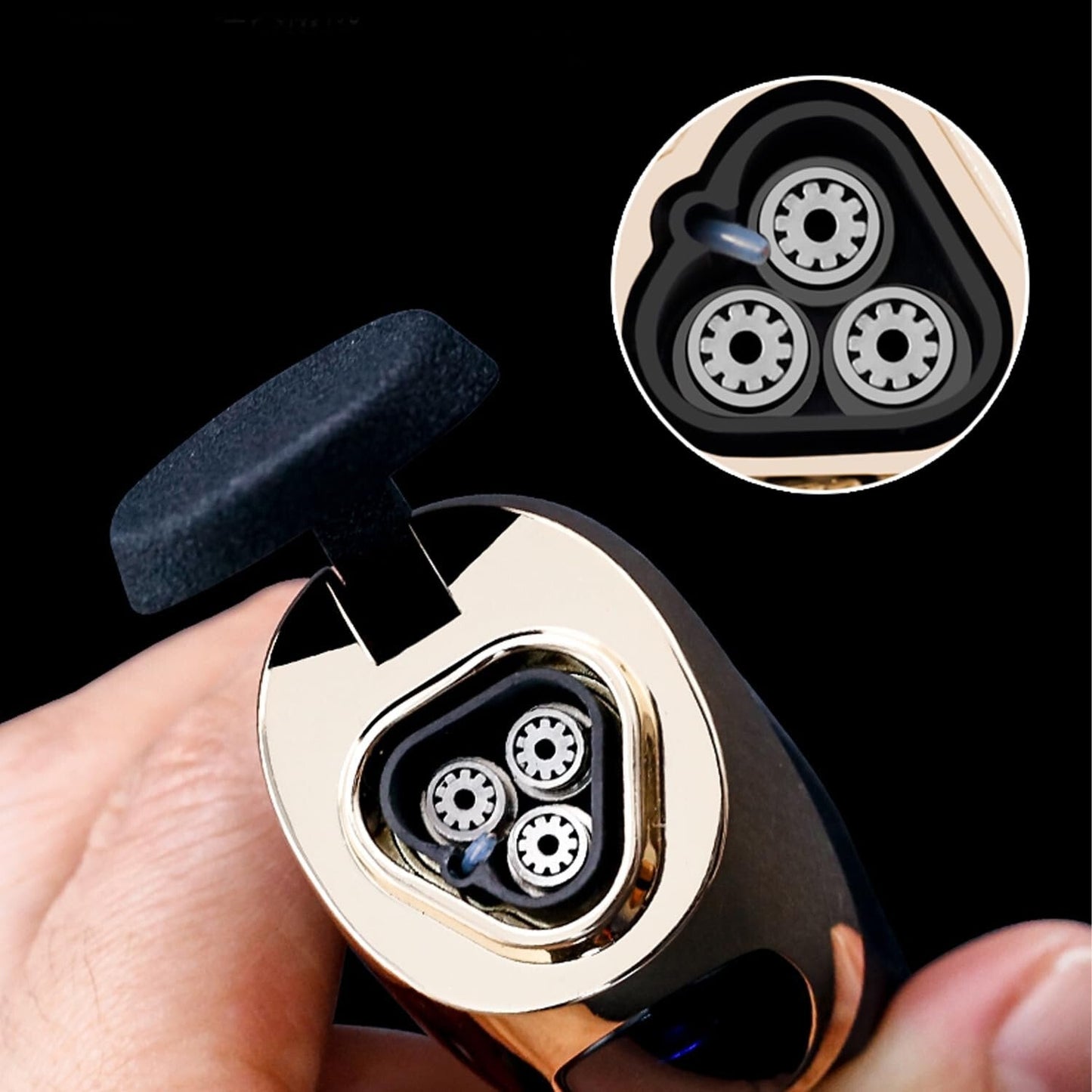 Ignite Briquet | Simple et rapide d'une seule pression sur un bouton
