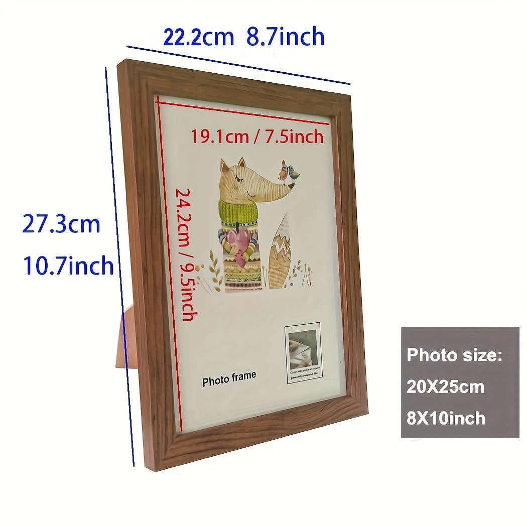TimelessWood – Cadre Photo en Bois Classique pour Souvenirs